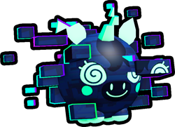 Glitched Unicorn Ball, Pets