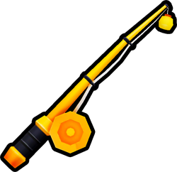 Golden Fishing Rod
