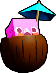Coconut Flamingo, Pets