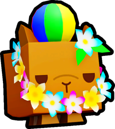 Beach Ball Capybara, Pets